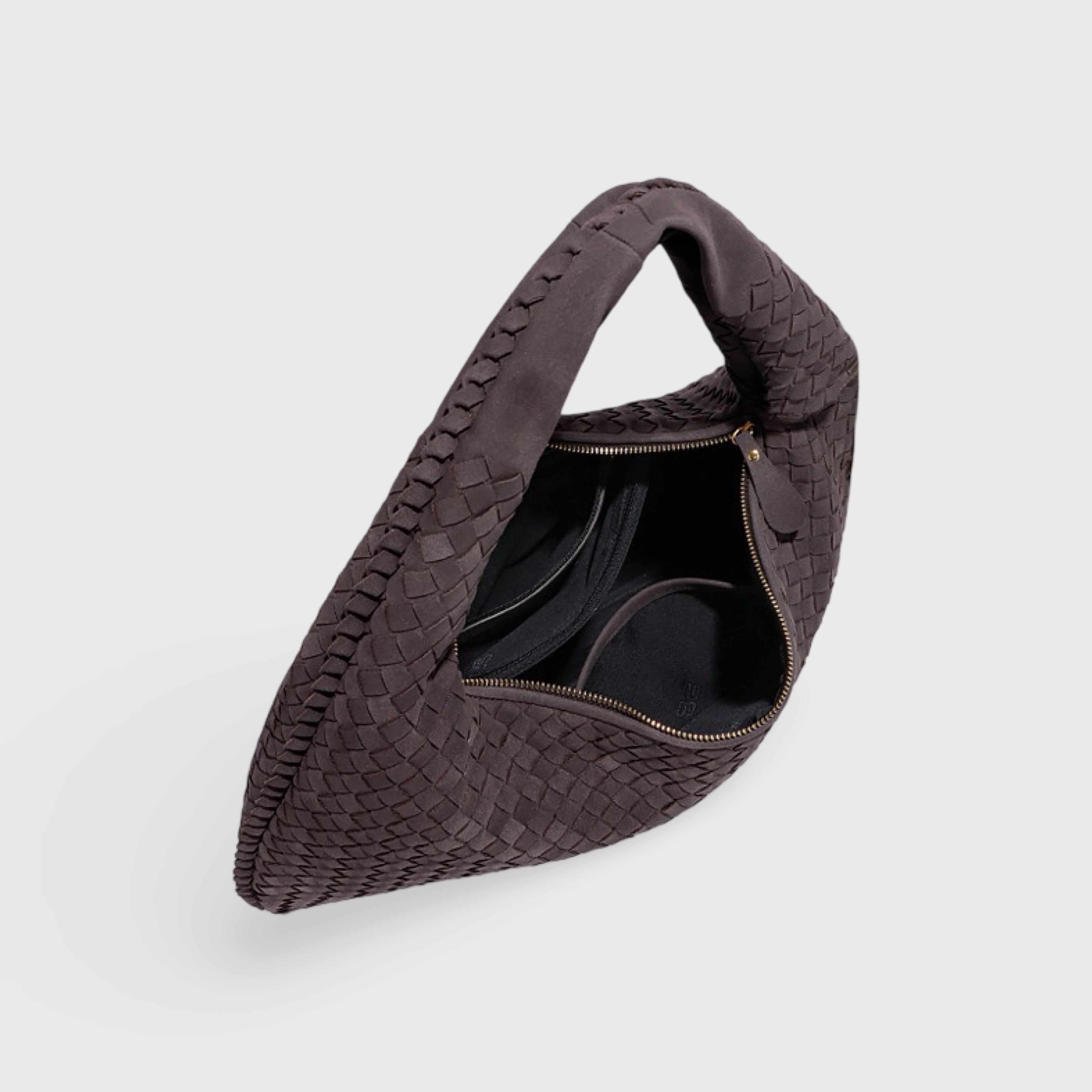 Woven Oversized Suede