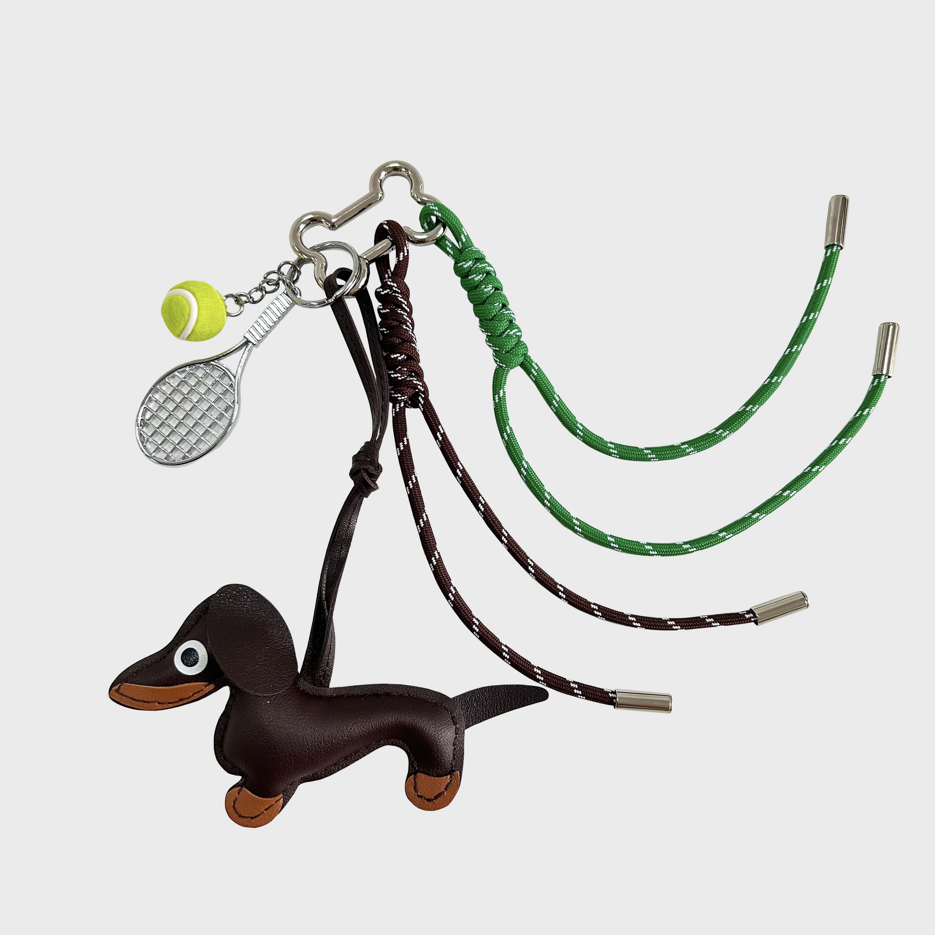 Tennis Dachsy Charm